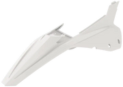 POLISPORT Rear Fender + Side Panels White Beta for Powersports