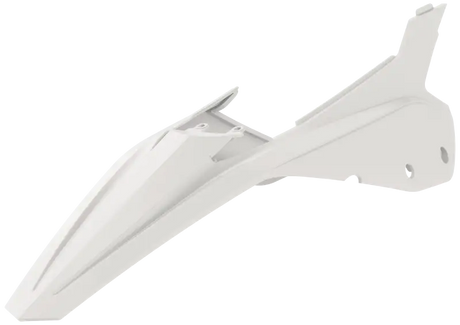 POLISPORT Rear Fender + Side Panels White Beta for Powersports