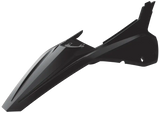 POLISPORT Rear Fender + Side Panels Black Beta for Powersports