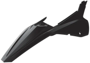 POLISPORT Rear Fender + Side Panels Black Beta for Powersports