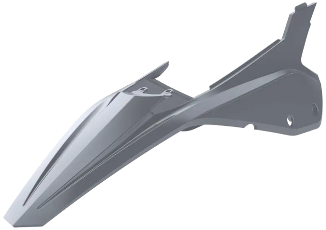 POLISPORT Rear Fender + Side Panels Nardo Grey Beta for Powersports
