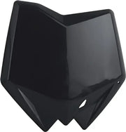 POLISPORT Front Number Plate Black for Powersports