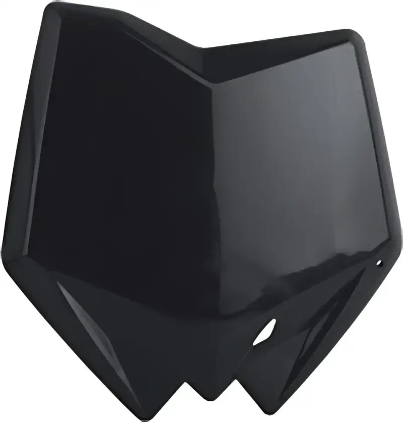 POLISPORT Front Number Plate Black for Powersports