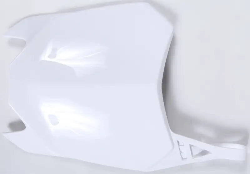 POLISPORT Front Number Plate White for Powersports
