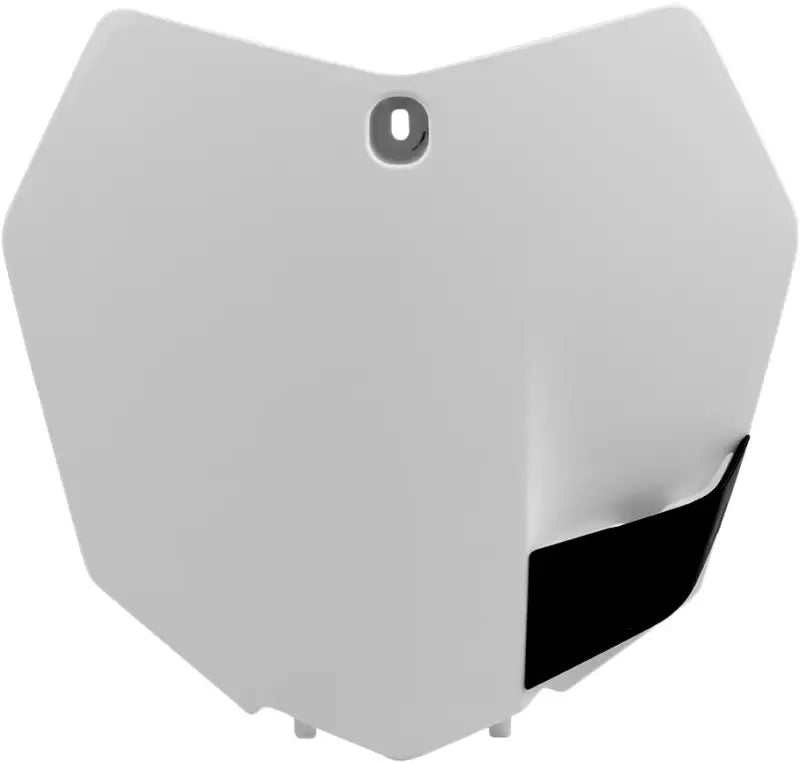 POLISPORT Front Number Plate White for Powersports
