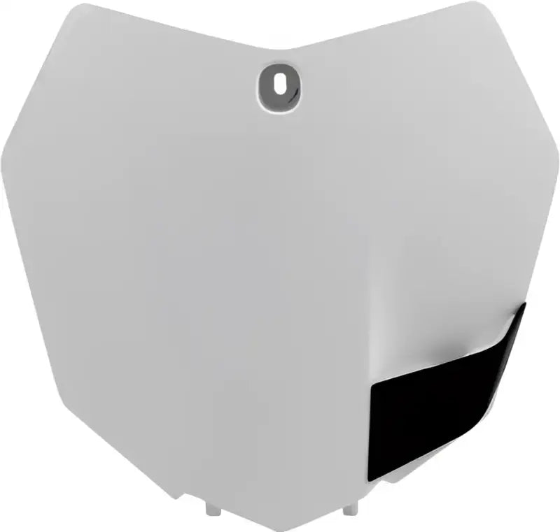 POLISPORT Front Number Plate White for Powersports