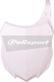 POLISPORT Front Number Plate White for Powersports