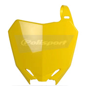 POLISPORT Front Number Plate Yellow for Powersports