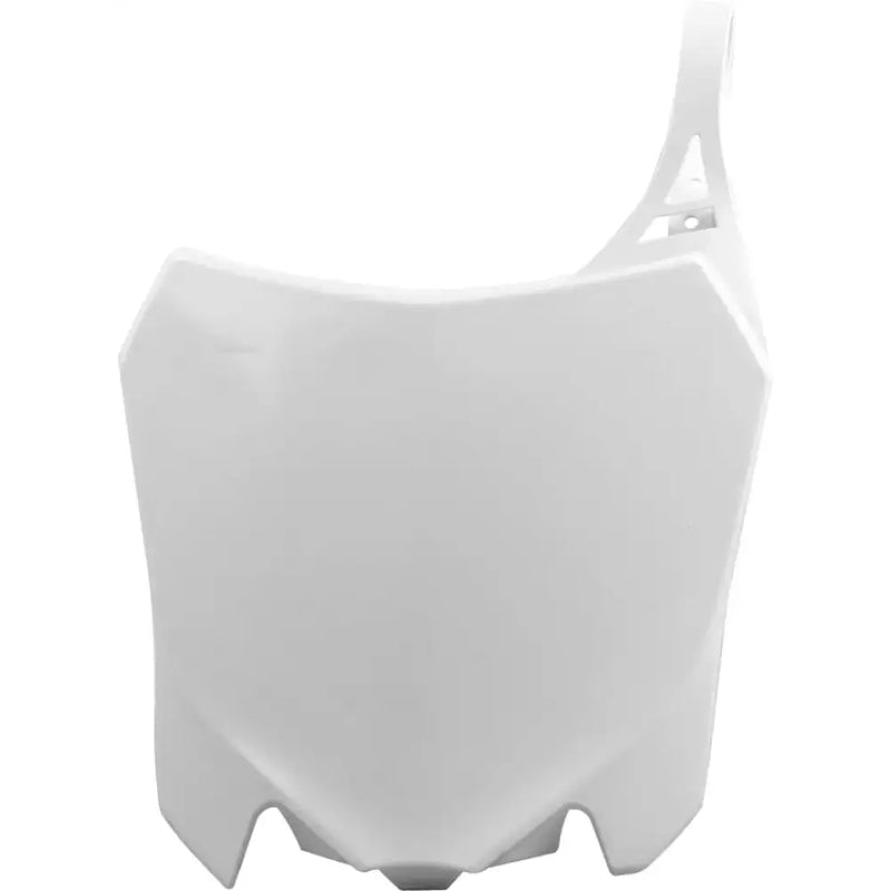 POLISPORT Front Number Plate White for Powersports