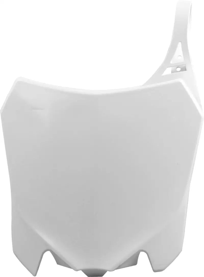 POLISPORT Front Number Plate White for Powersports