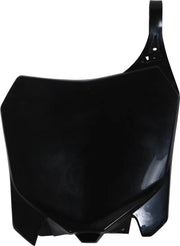 POLISPORT Front Number Plate Black for Powersports