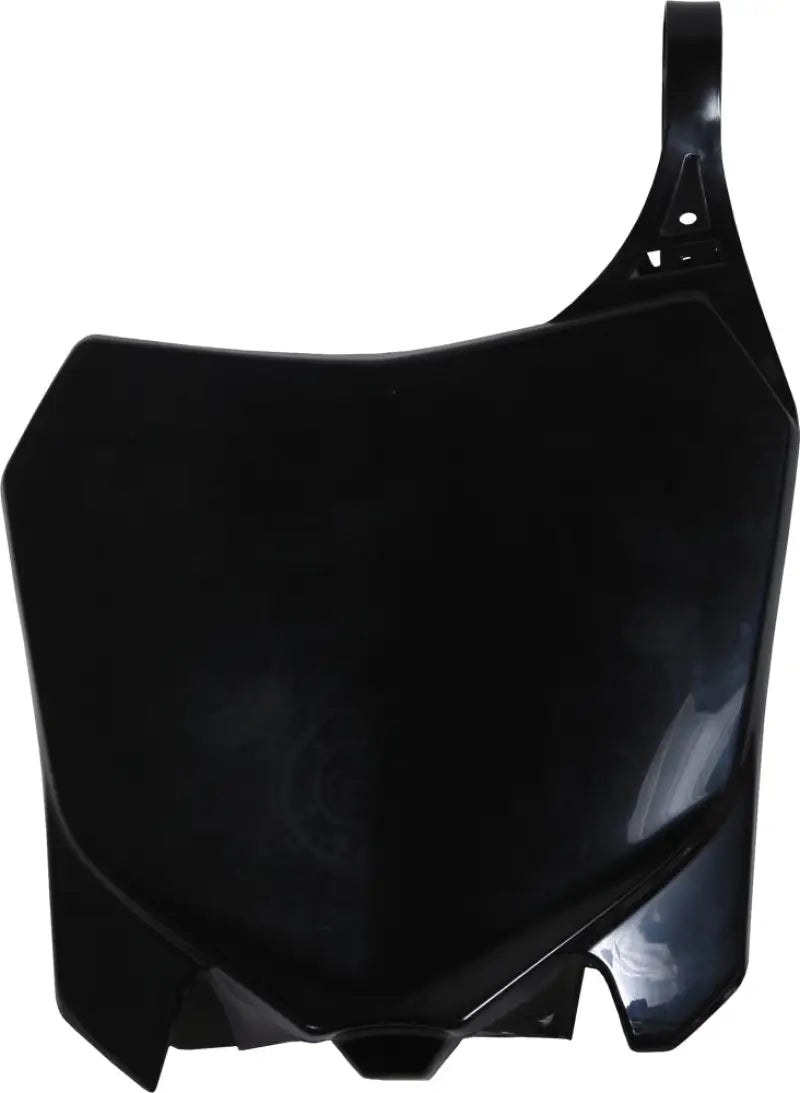 POLISPORT Front Number Plate Black for Powersports
