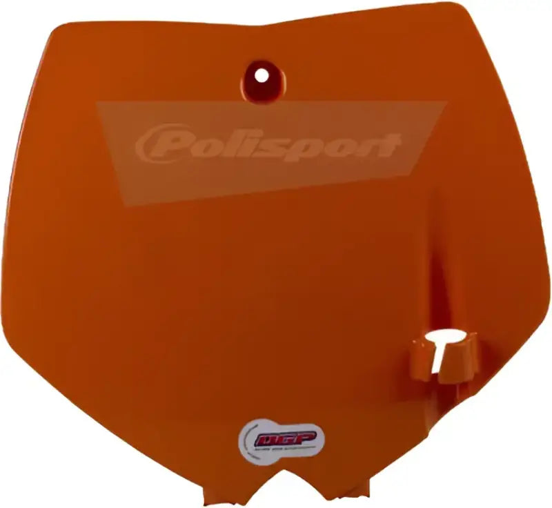 POLISPORT Number Plate Orange for Powersports