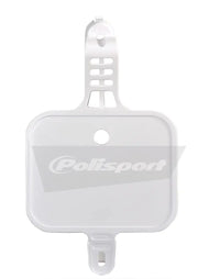 POLISPORT Front Number Plate White for Powersports