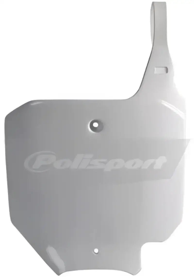 POLISPORT Number Plate White for Powersports