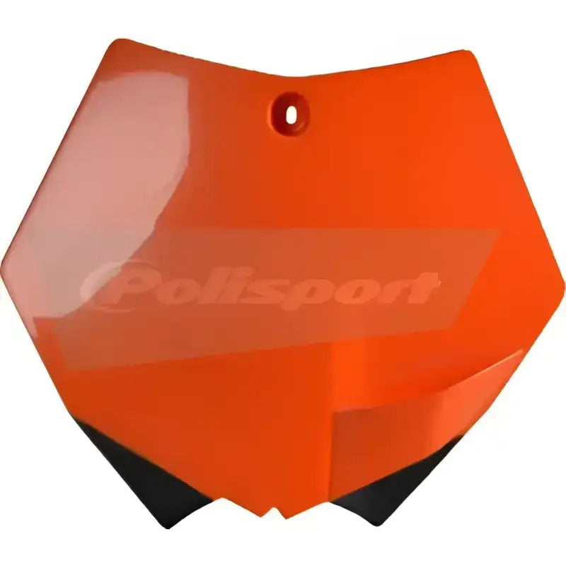 POLISPORT Front Number Plate Orange for Powersports
