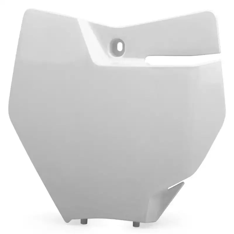POLISPORT Front Number Plate White for Powersports