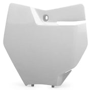 POLISPORT Front Number Plate White for Powersports