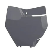 POLISPORT Front Number Plate Nardo Grey for Powersports