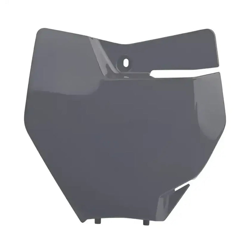 POLISPORT Front Number Plate Nardo Grey for Powersports