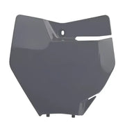 POLISPORT Front Number Plate Nardo Grey for Powersports
