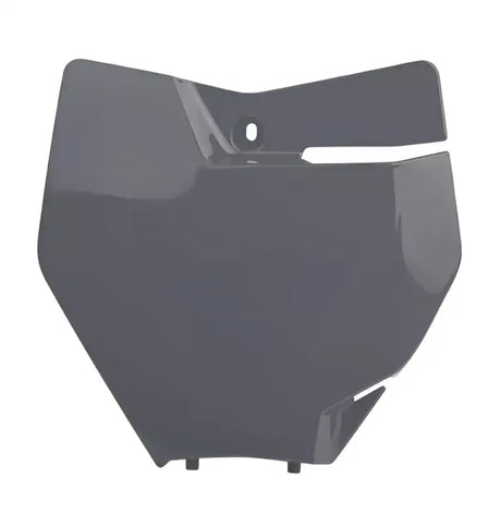 POLISPORT Front Number Plate Nardo Grey for Powersports