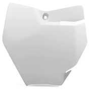 POLISPORT Front Number Plate White for Powersports