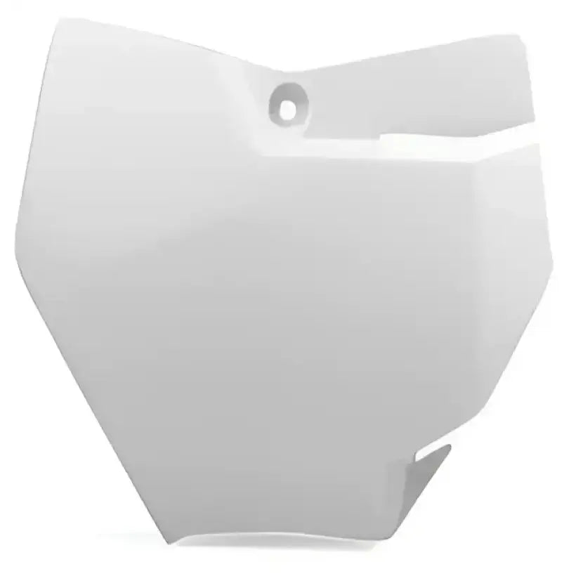 POLISPORT Front Number Plate White for Powersports
