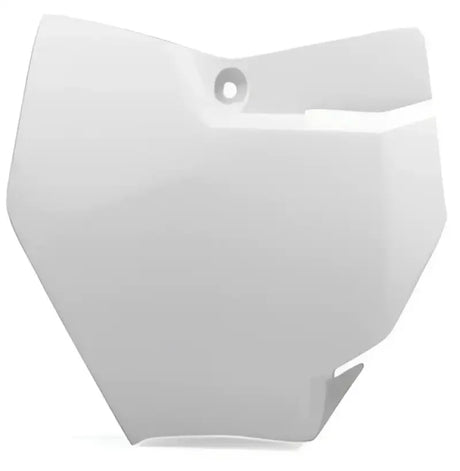 POLISPORT Front Number Plate White for Powersports