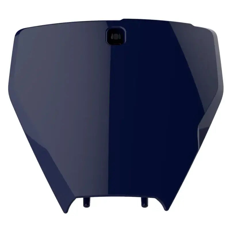 POLISPORT Front Number Plate Blue for Powersports