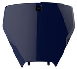 POLISPORT Front Number Plate Blue for Powersports
