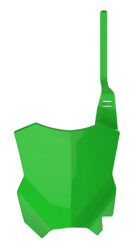 POLISPORT Front Number Plate Green for Powersports