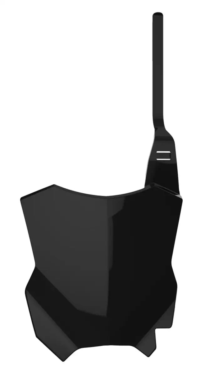 POLISPORT Front Number Plate Black for Powersports