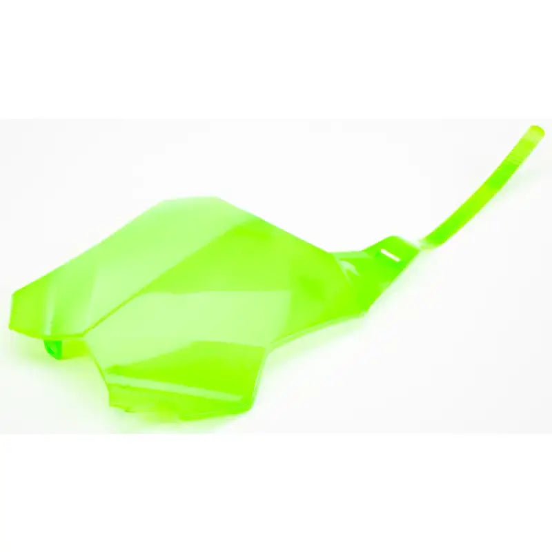POLISPORT Number Plate Lime Green Kaw for Powersports