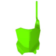 POLISPORT Number Plate Restyling Lime Green Kaw for Powersports