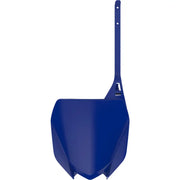 POLISPORT Front Number Plate Blue for Powersports