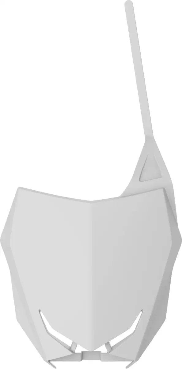 POLISPORT Front Number Plate White for Powersports