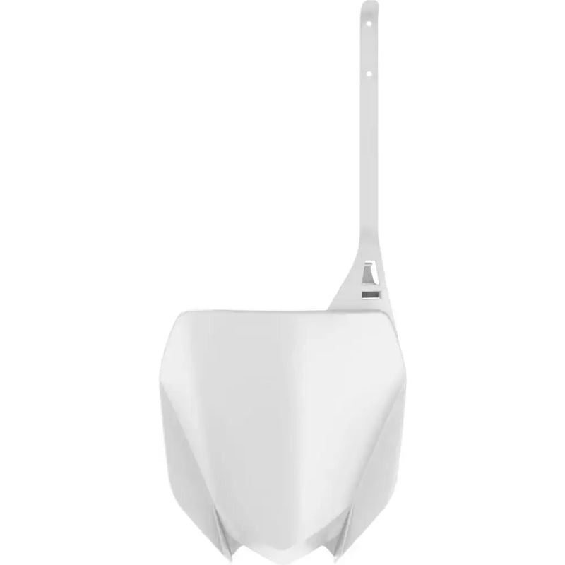 POLISPORT Front Number Plate White for Powersports