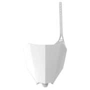 POLISPORT Front Number Plate White for Powersports