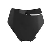 POLISPORT Front Number Plate Black for Powersports