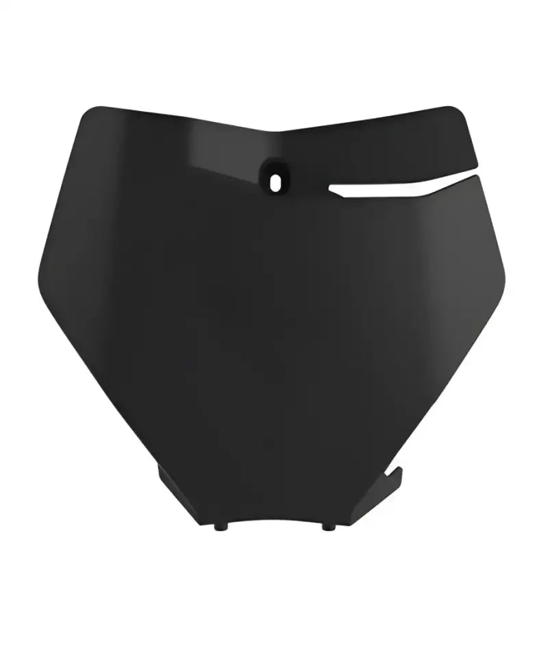 POLISPORT Front Number Plate Black for Powersports