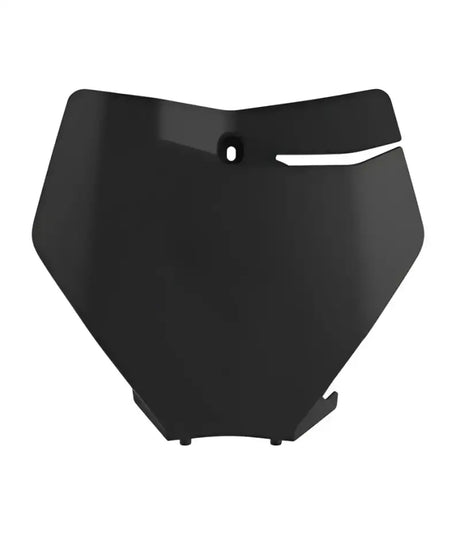 POLISPORT Front Number Plate Black for Powersports