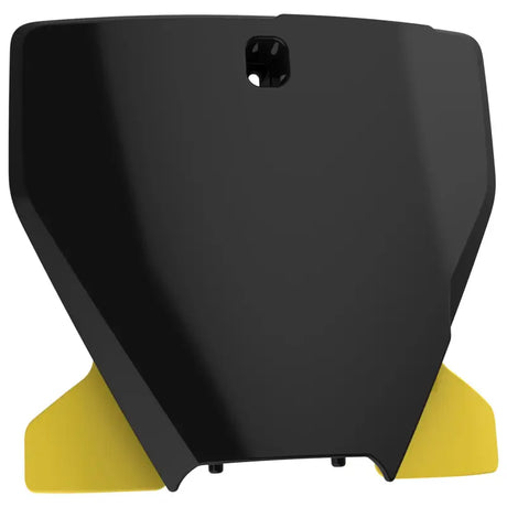 POLISPORT Number Plate Black/Flo Yellow for Powersports