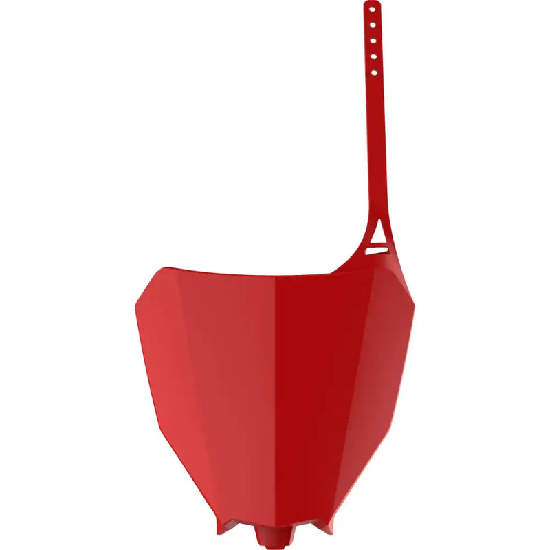 POLISPORT Front Number Plate Red for Powersports