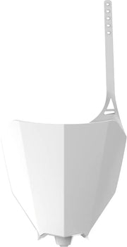 POLISPORT Front Number Plate White for Powersports
