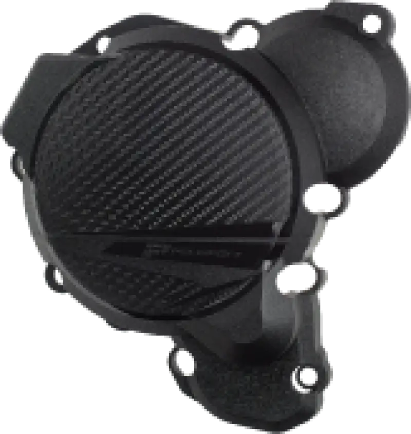 Ignition Cover K/G/H Black - POLISPORT