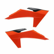Polisport Radiator Shroud 8478000001 - Black Orange Scoops 25