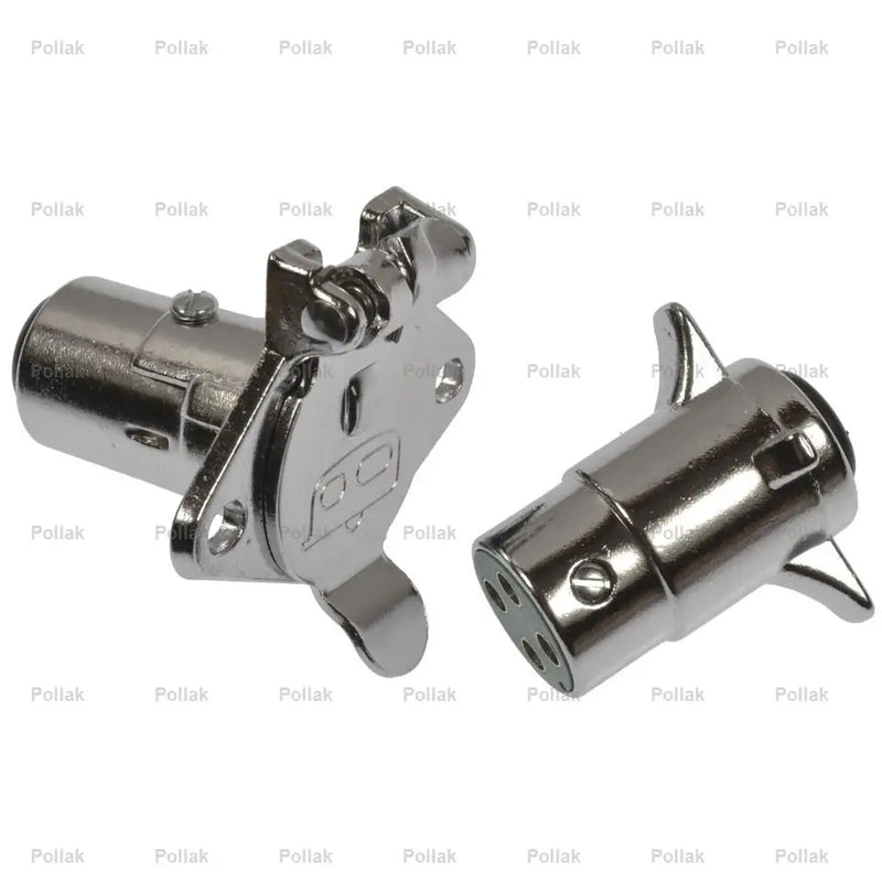 Pollak Dust And Water Resistant Trailer Wiring Connector 11-408P - 4-WAY Kit