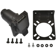 Pollak Easy To Install Trailer Wiring Connector Adapter 7WB-107BV - Way Blade Bracket