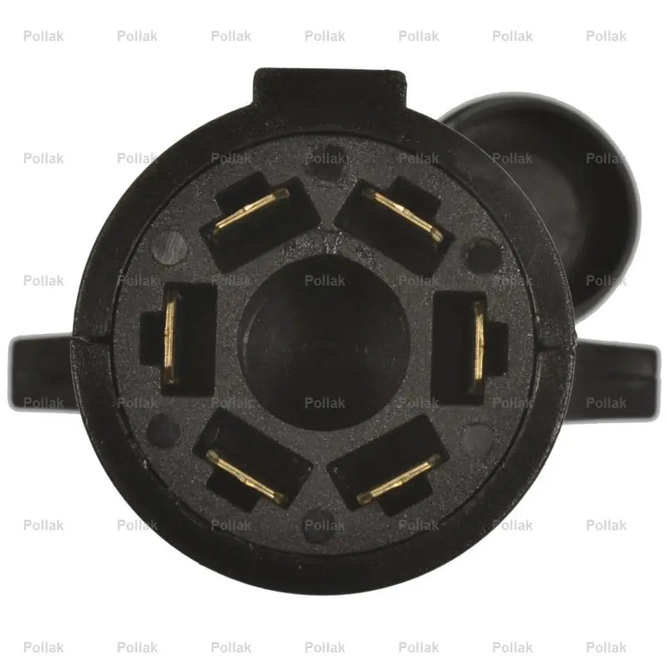 Pollak Quick And Easy To Connect Trailer Wiring Connector Adapter 12-719P - 7-WAY RV 6-WAY Round